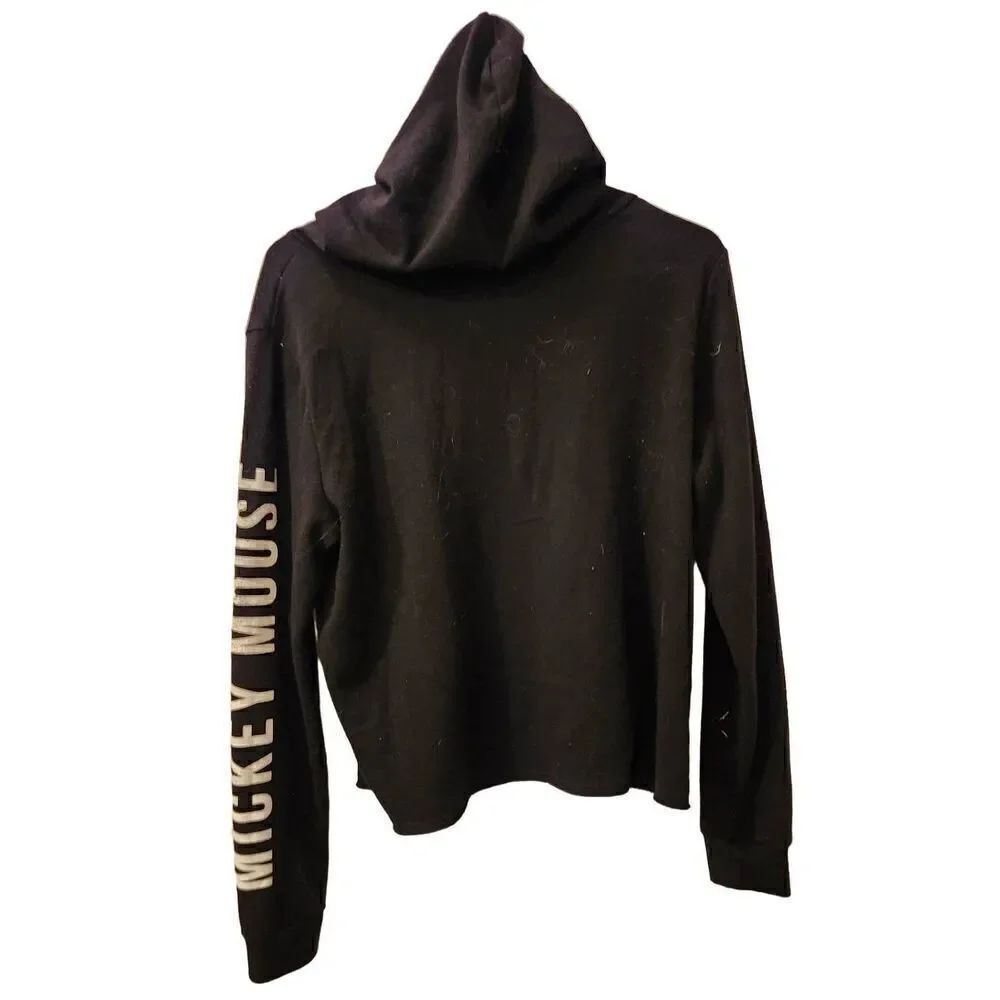 Disney “The One & Only” Mickey Mouse Woman’s Black Supper Soft Hoodie~ Size XLar - Picture 2 of 5